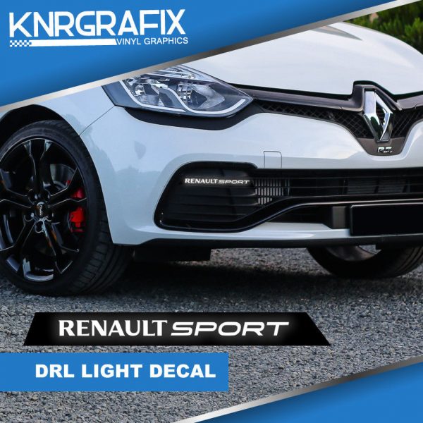 DRL STICKER for RENAULT CLIO SPORT (RENAULT-INSPIRED) (2 OPTIONS ...